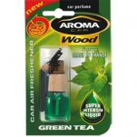Ароматизатор в авто Aroma Car Wood - GREEN TEA